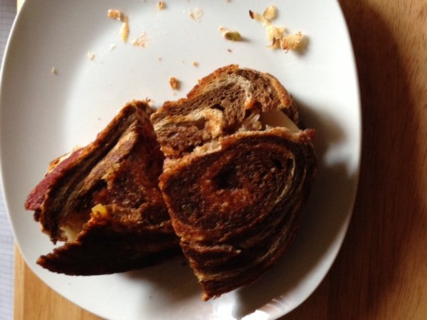 Comforting Memories of a Reuben Sandwich