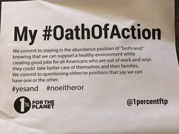 Free to Be Me Oath of Action